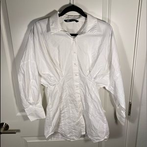 Zara White shirt